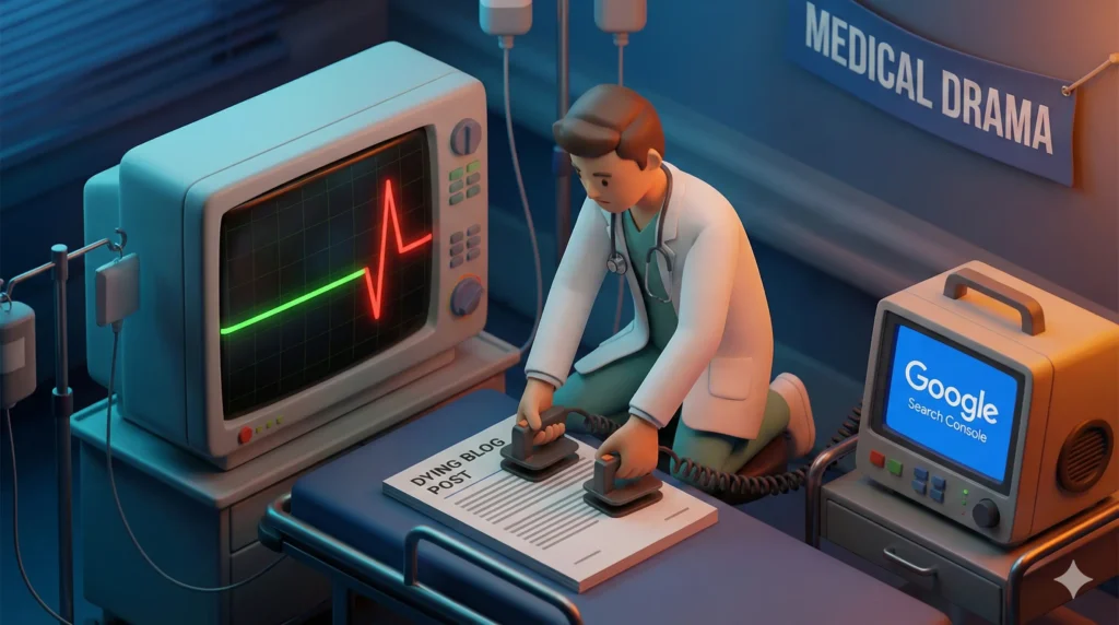 구글 서치 콘솔을 활용한 블로그 포스팅 심폐소생술