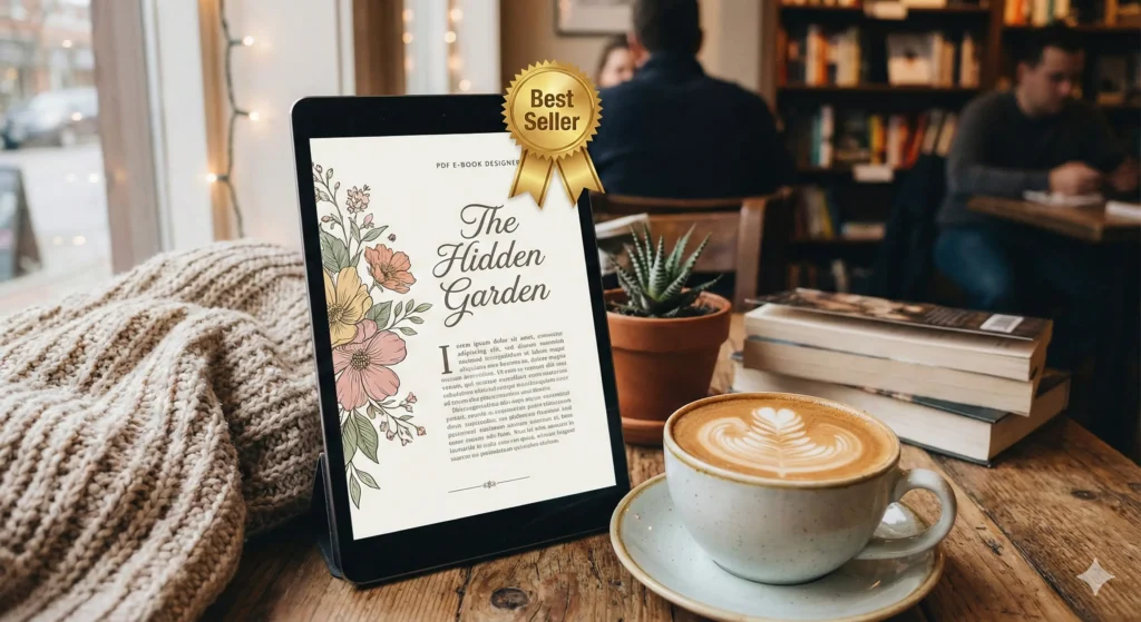 디자인까지 완성되어 판매 준비를 마친 전자책의 모습