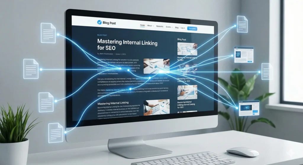 내부 링크를 통해 블로그 체류 시간을 늘리는 전략 시각화