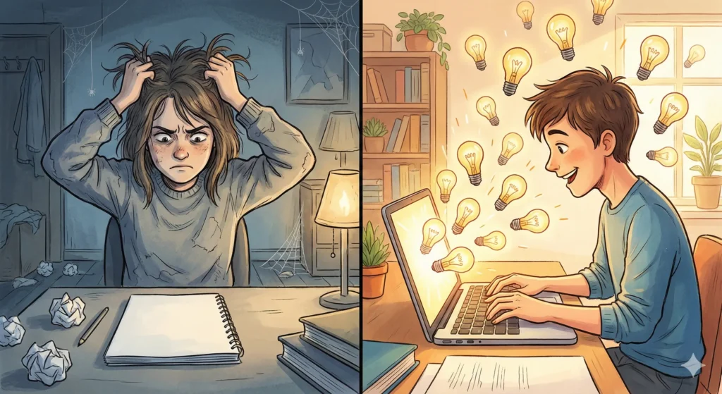 블로그 소재 고갈의 고통과 AI를 활용한 아이디어 발상의 즐거움