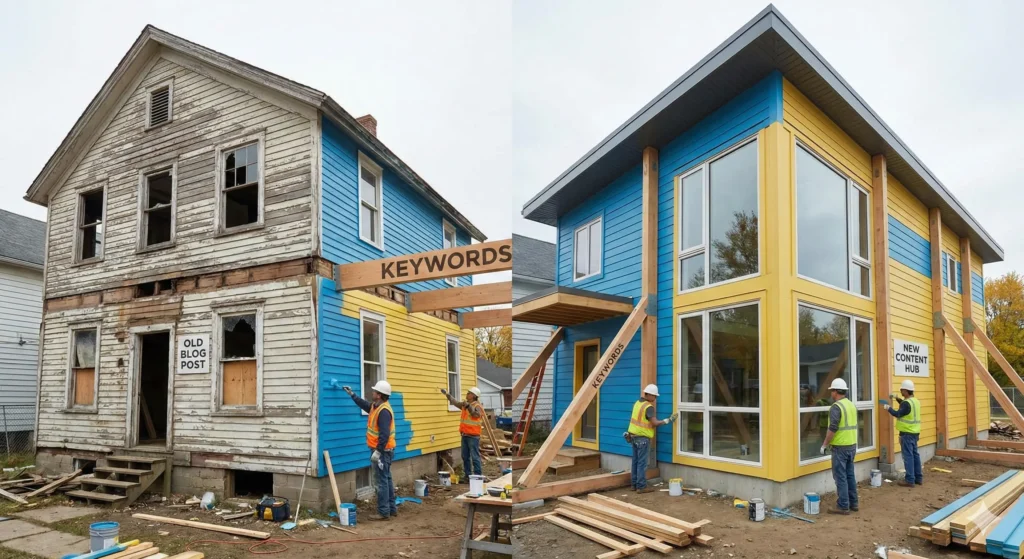 기존 블로그 글을 리라이팅하여 최신 정보로 업데이트하는 과정