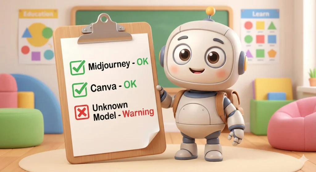 주요 AI 그림 플랫폼별 상업적 이용 가능 여부 체크리스트