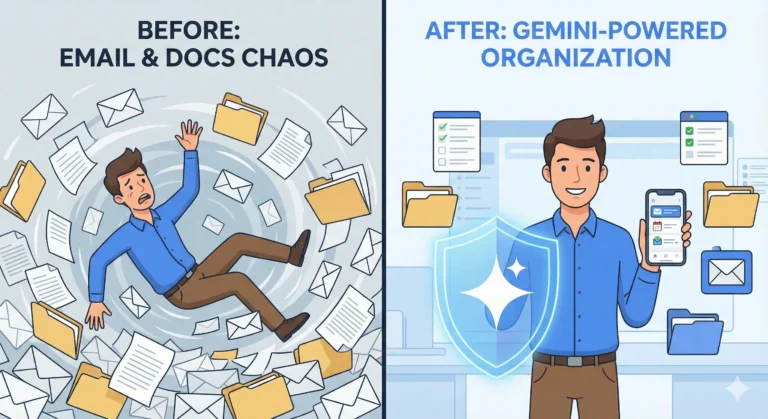 이메일 폭탄을 막아주는 구글 제미나이 비서