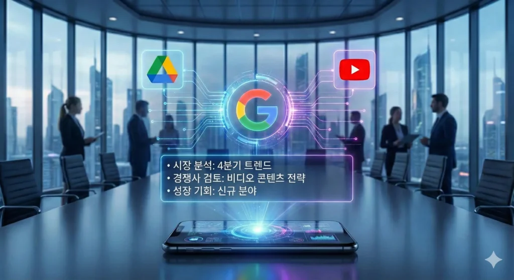 회의 내용과 유튜브 영상을 실시간으로 정리하는 제미나이 개인 비서 활용