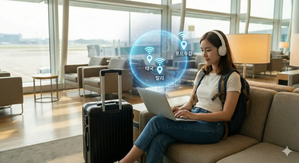 전 세계 어디서든 일할 수 있는 디지털 노마드 살기 좋은 도시 탐색