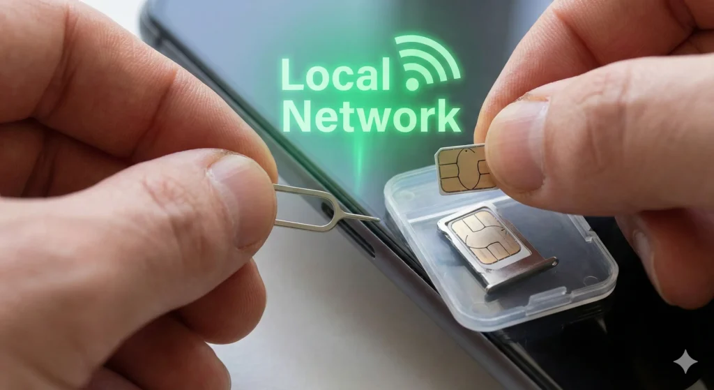 현지 유심 교체 방법과 보관의 중요성