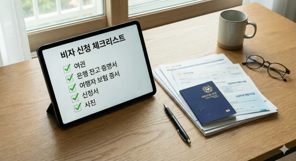 디지털 노마드 비자 신청을 위한 필수 서류 체크리스트